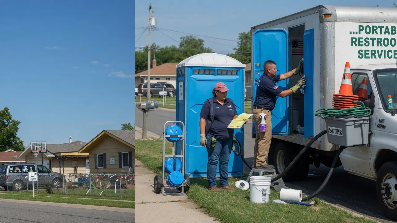 Portable Toilet Rental in Nodaway, IA near me